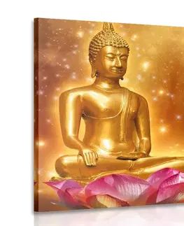 Obrazy Feng Shui Obraz zlatý Budha