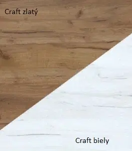 Konferenční stolky ARTBm Konferenční stolek BETA Barva: craft bílý