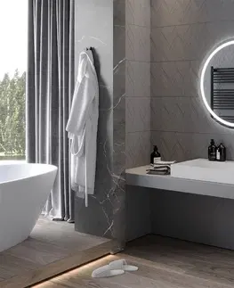 Koupelnová zrcadla MEXEN Umba zrcadlo s osvětlením s kosmetickým zrcátkem 100 x 80 cm, LED 600 9822-100-080-611-00