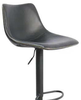 Barové židle Actona Barová židle Oregon I černá