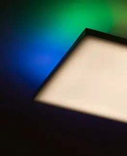 Stropní kancelářská svítidla Rabalux stropní svítidlo Faramir LED 18W CCT RGB DIM 71001