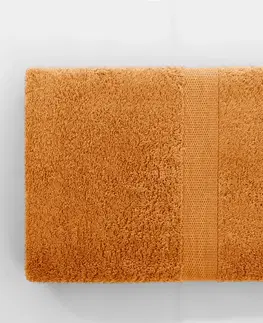 Ručníky Bavlněný ručník DecoKing Mila oranžový, velikost 30x50