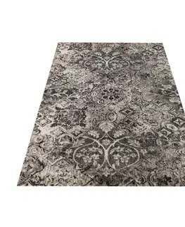 Moderní koberce Luxusní béžově hnědý koberec s kvalitním přepracováním