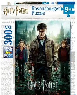 Hračky puzzle RAVENSBURGER - Harry Potter spolu v boji 300 dílků