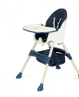 Jídelní židličky Dětská jídelní židlička 2v1 Blue EcoToys