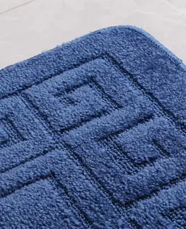Koupelnové předložky L'essentiel Koupelnová sada koberečků ETHY tmavě modrá