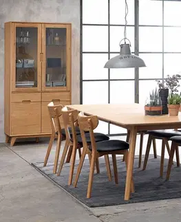 Jídelní stoly Furniria Designový jídelní stůl Rory 90 x 150 - 195 cm