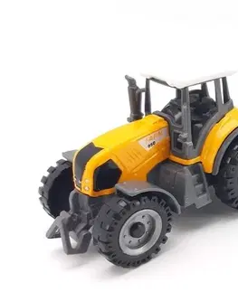 Hračky WIKY - Kovový Traktor s vlečkou 18cm, Mix produktů