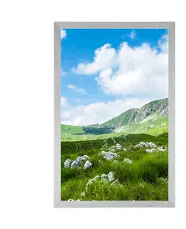 Příroda Plakát údolí v Černé Hoře