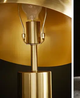 Stolní lampy LuxD 25807 Designová stolní lampa Aamira 52 cm mramor šedý