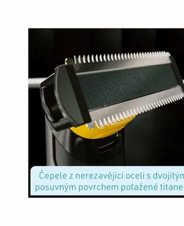 Zastřihovače vlasů a vousů Mediashop Microtouch Titanium Solo náhradní hlavice
