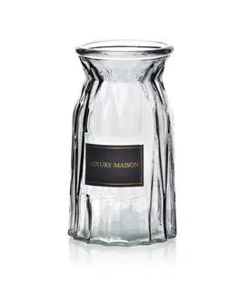 Dekorativní vázy Mondex Skleněná váza Serenite 18 cm čirá