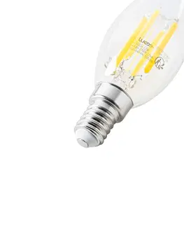 Zarovky E14 LED lampa B35 čirá 2,2W 470 lm 2700K