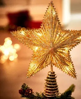 Drobné dekorace Špice na vánoční stromek "Hvězda"
