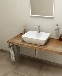 Koupelnový nábytek Sapho AVICE desky deska 80x50cm, old wood AV088