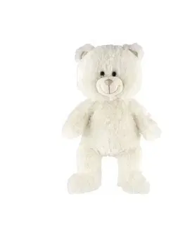 Plyšáci Teddies Snílek medvěd bílý plyš 40cm na baterie se světlem a zvukem