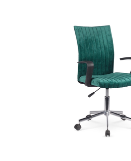 Kancelářské židle Dětská židle DELFT, tmavě zelená