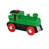 Hračky BRIO - Elektronická lokomotiva zelená
