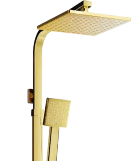 Sprchy a sprchové panely Sprchový set MEXEN CQ45 II zlatý
