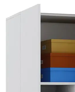 Předsíňové skříně Víceúčelová Skříň Vandol 70cm Bílá