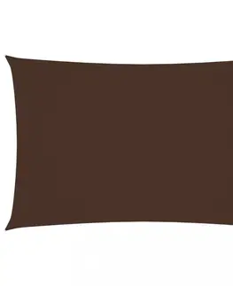 Stínící textilie Stínící plachta obdélníková 2 x 5 m oxfordská látka Dekorhome Oranžová