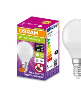 LED osvětlení Osram LED Antibakteriální žárovka P40 E14/4,9W/230V 4000K - Osram 