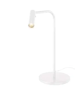 LED stolní lampy SLV BIG WHITE KARPO TL LED vnitřní stolní lampa, bílá, 3000K 1001460