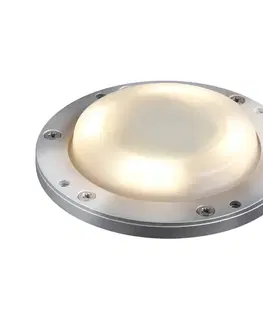 Přízemní svítidla SLV BIG WHITE SMALL PLOT modul LED modul nerezová ocel/matný 3 W 3000 K CRI 80 180° 1006171