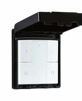 Chytré osvětlení PAULMANN Vypínač Smart Home Zigbee On/Off/Dimm venkovní černá