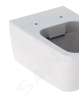 Záchody GEBERIT iCon Závěsné WC, Rimfree, bílá 201950000