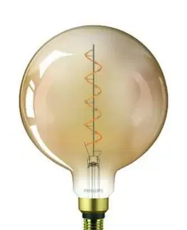 LED žárovky Philips Vintage LED žárovka E27 G200 25W 300lm 1800K nestmívatelná, gold
