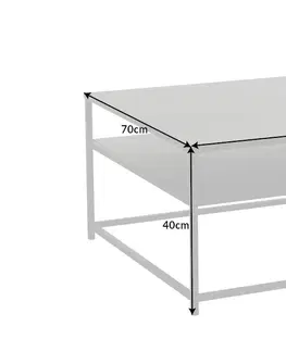 Konferenční stolky Konferenční stolek CHARON Dekorhome 100x40x60 cm 