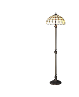 Stojací lampy Rabalux Rabalux 8078 - Tiffany vitrážová stojací lampa MARVEL 2xE27/60W/230V 