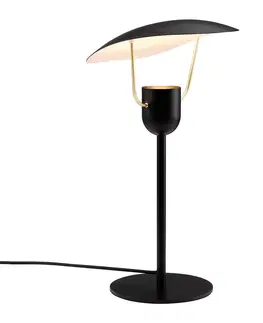 Stolní lampy DFTP by Nordlux Stolní lampa Fabiola v černé barvě