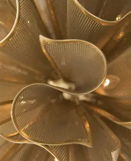 Designová nástěnná svítidla HUDSON VALLEY nástěnné svítidlo PULSE kov zlatá LED 18W 2700K 218-11-CE