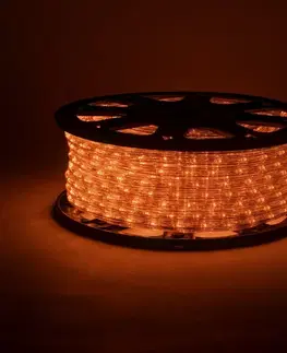 Světelné kabely DecoLED LED hadice - 1m, oranžová, 30 diod