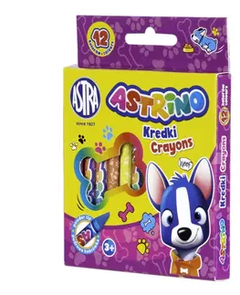 Hračky ASTRA - ASTRINO Dětské grafitové barvičky bez dřeva, sada 12ks, 316121001
