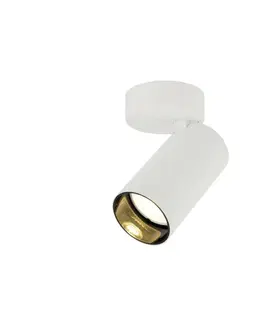 Moderní bodová svítidla BIG WHITE (SLV) KAMI nástěnné a stropní přisazené svítidlo, 1x max. 10 W, GU10, bílá/černá 1007718