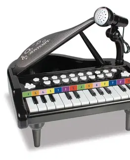Hračky BONTEMPI - elektronické piano s mikrofonem 102010