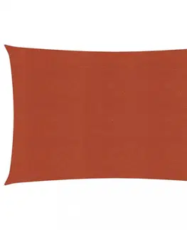 Stínící textilie Stínící plachta obdélníková HDPE 2 x 4,5 m Dekorhome Bílá