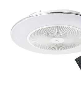 Domácí ventilátory Brilagi Brilagi - LED Stmívatelné svítidlo s látorem AURA LED/38W/230V bílá + DO 