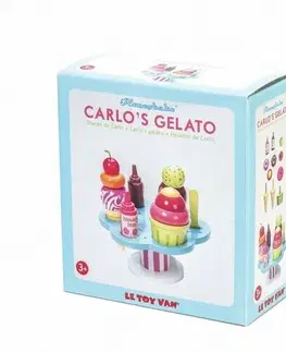 Dřevěné hračky Le Toy Van Set se zmrzlinou Carlos