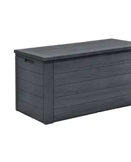 Úložné boxy Box na podsedáky Woody 120 x 45 x 58 cm, šedá