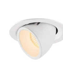 LED podhledová svítidla SLV BIG WHITE NUMINOS GIMBLE M zápustné stropní svítidlo bílé 2700 K 20° 1005931