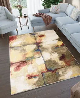 Moderní koberce Originální koberec s abstraktním vzorem do obývacího pokoje Šírka: 200 cm | Dĺžka: 305 cm