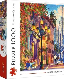 Hračky puzzle TREFL - Puzzle 1000 - Barcelona, Španělsko