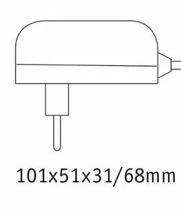 LED pásky 12V Paulmann SimpLED Strip Set 7,5m 26W RGB s krytím 789.79 P 78979