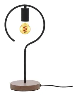 Designové stolní lampy Rabalux stolní lampa Rufin E27 1x MAX 40W buk 3220