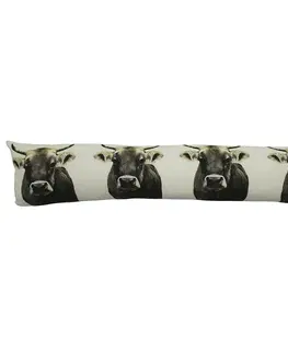 Dekorační polštáře Bavlněný dlouhý polštář s krávami Cow - 90*20*10cm Mars & More GKTKZK