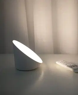 Inteligentní stolní lampy LUTEC LED stolní lampa Piala se změnou barvy světla RGBW